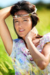 Gypsy girl with neacklace around her head Gypsy girl with neacklace around her head