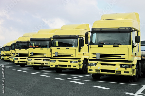 Photo: many trucks many trucks