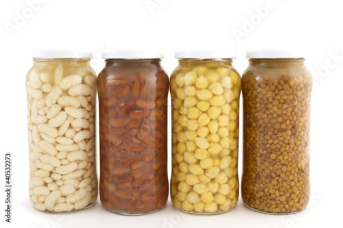 Photo: canned legumes canned legumes