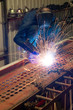 Welder on the job Welder on the job