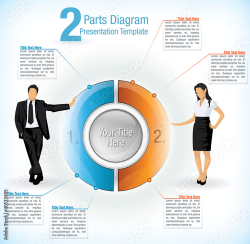 Vector: Colourful segmented wheel format presentation diagram Colourful segmented wheel format presentation diagram