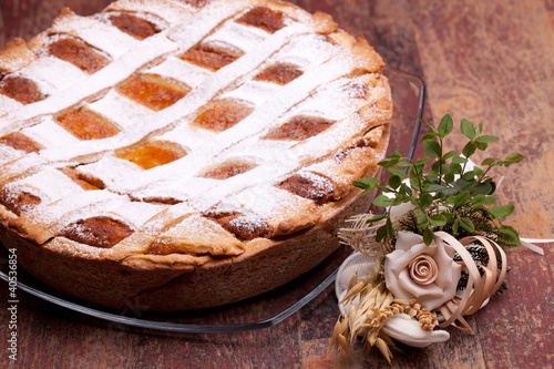 Photo: Italian Pastiera For Easter Italian Pastiera For Easter