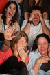 Scared People In Theater