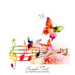 colorful music background