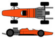 Old racing car