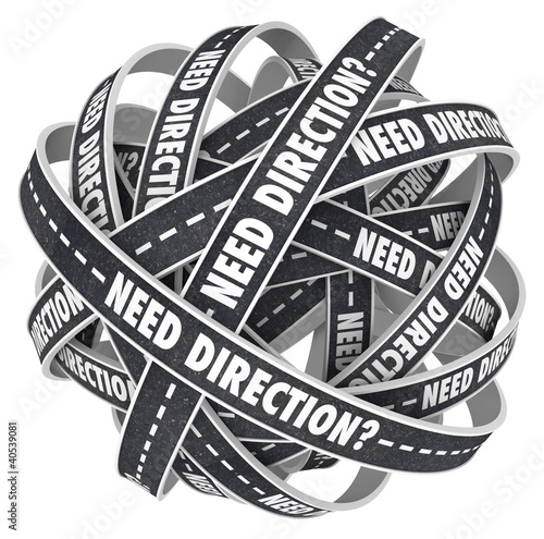 Photo: Need Direction Ball of Tangled Roads Uncertainty Need Direction Ball of Tangled Roads Uncertainty