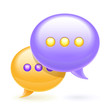 Chat bubbles Icon