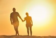 couple enjoying the sunset