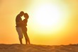 couple enjoying the sunset