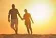couple enjoying the sunset