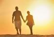 couple enjoying the sunset
