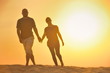 couple enjoying the sunset