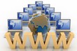 Internet concept. 3d rendered illustration.