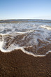 Sea waves.