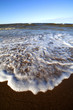 Sea waves.