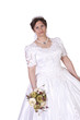 Hispanic Bride in white couture wedding dress Hispanic Bride in white couture wedding dress