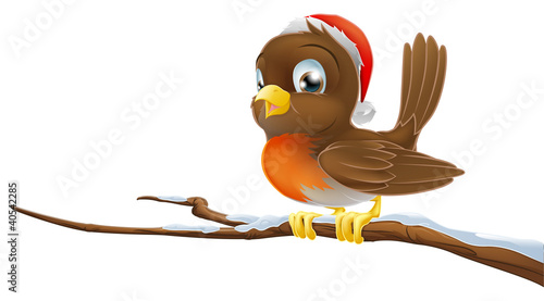 Vetor: Christmas Robin Christmas Robin