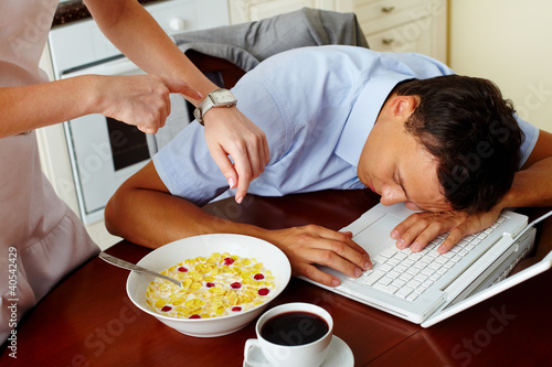 Foto: Sleepy man Sleepy man