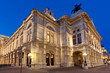 Foto: Wiener Staatsoper, Nachtaufnahme Wiener Staatsoper, Nachtaufnahme