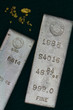 Homestake Mining Company Silver Bullion Bars & Gold Nuggets