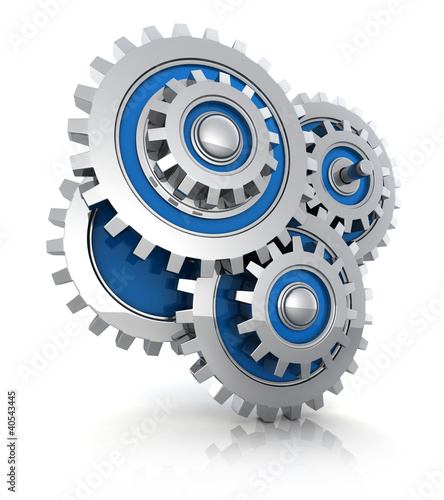 Illustration: Gear symbol Gear symbol