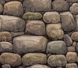 Vector seamless texture of stones in brown colors. Vector seamless texture of stones in brown colors.