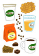 Illustration: お気に入りのコーヒーショップ お気に入りのコーヒーショップ