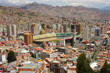 General view of La Paz, Bolivia