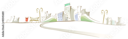 Vector: Cityscape Cityscape