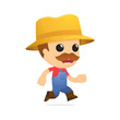 funny cartoon farmer