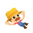 funny cartoon farmer