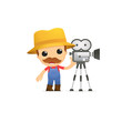 funny cartoon farmer