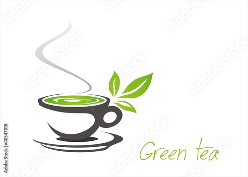 Logo Design on Green Tea  Tea Leaves   Business Logo Design By Appujee  Royalty Free