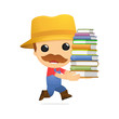 funny cartoon farmer