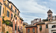 Street scene from Trastevere district of Rome, Italy Street scene from Trastevere district of Rome, Italy