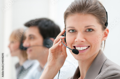 Photo: Call center Call center