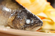 trout with vegetables