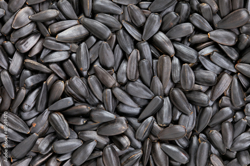 Photo: Sunflower seeds background Sunflower seeds background