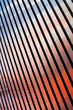 Photo: Abstract colourful metal stripes Abstract colourful metal stripes