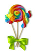 Colorful lollipops