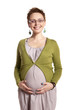 Portrait of a pregnant woman