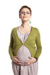 Portrait of a pregnant woman