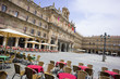 Plaza Mayor or Main Square of Salamanca. The City Hall is set in
