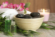 At the spa