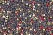Black Red White Green Peppercorns Black Red White Green Peppercorns