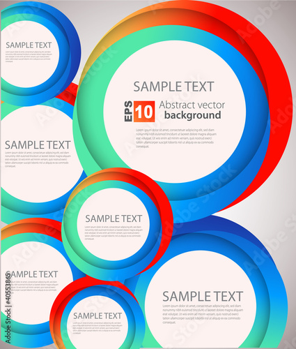 Vector: Abstract circle background. vector Abstract circle background. vector