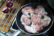cooking chicken food