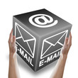 Email 3D Würfel