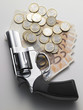 Euro e revolver