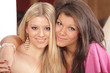 friends smiling at camera